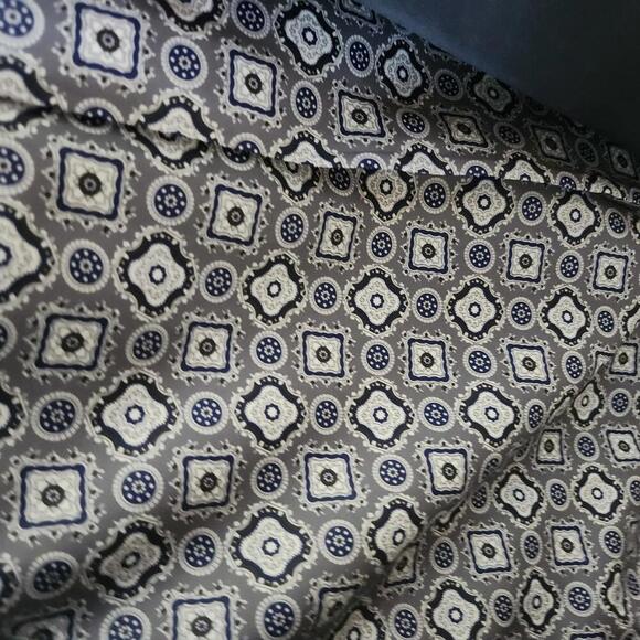 Elegant Alan Flusser Navy Blazer  SEE MEASUREMENTS IN PIC - Picture 3 of 9